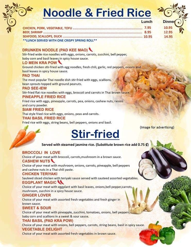 Menu page 9