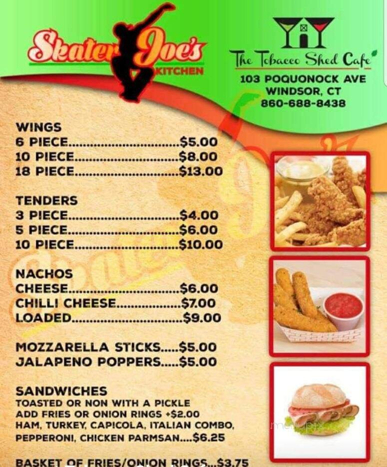 Menu page 2