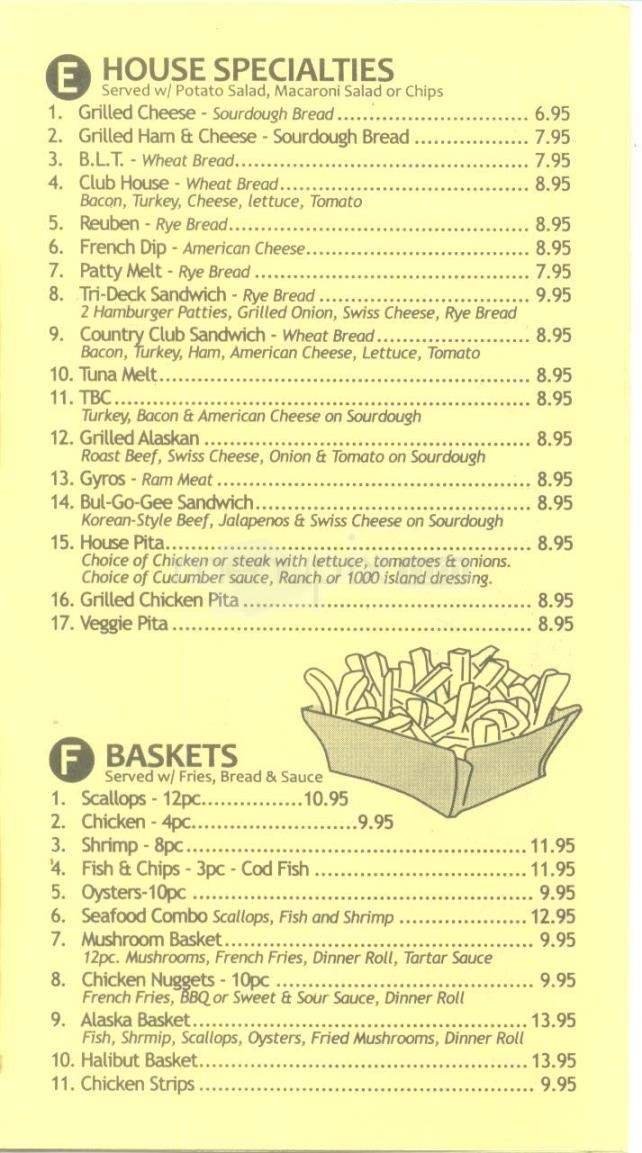 Menu page 4