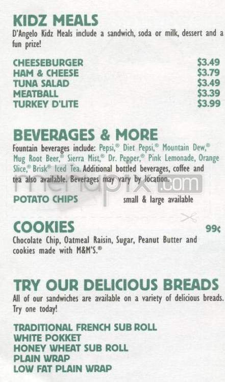 Menu page 7