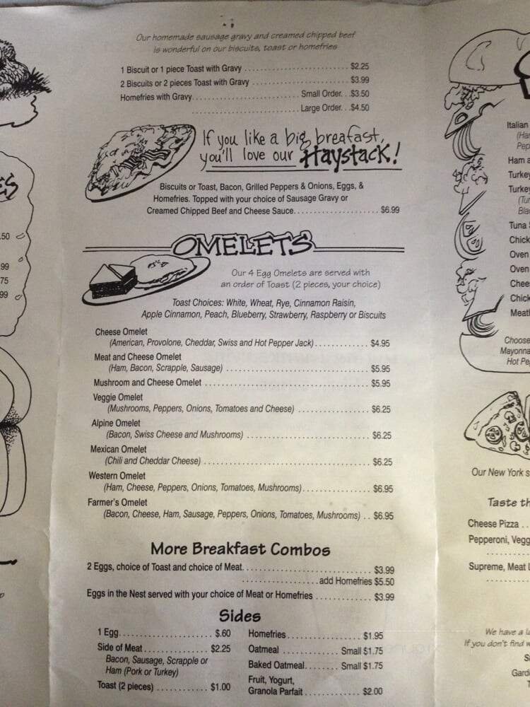 Menu page 5