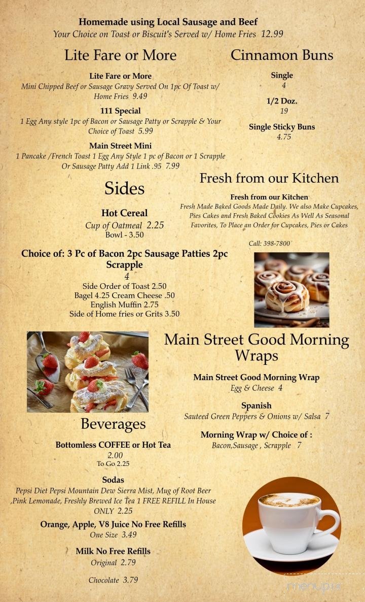 Menu page 2