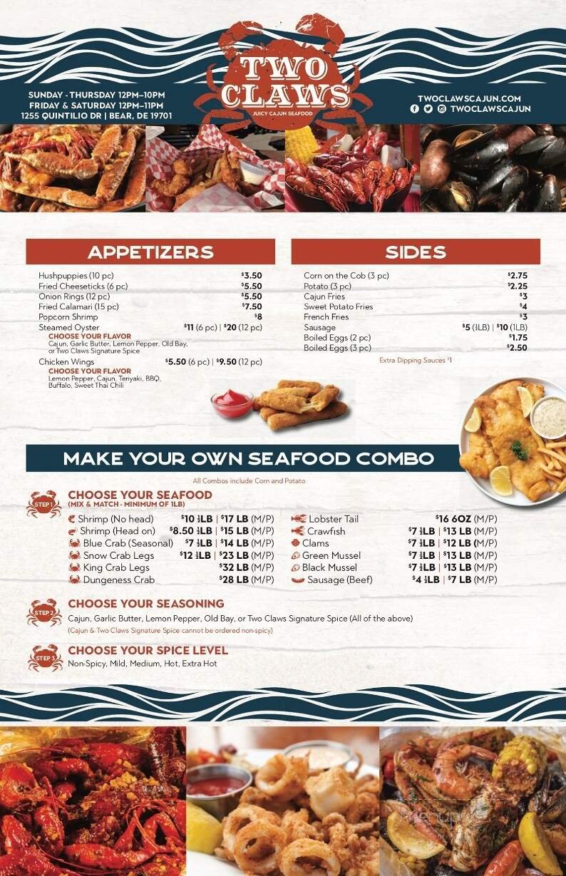 Menu page 5