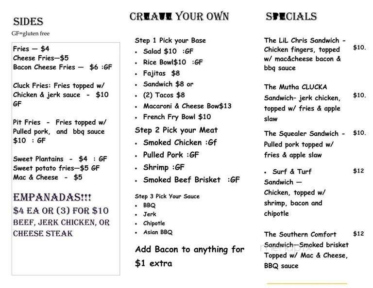Menu page 2