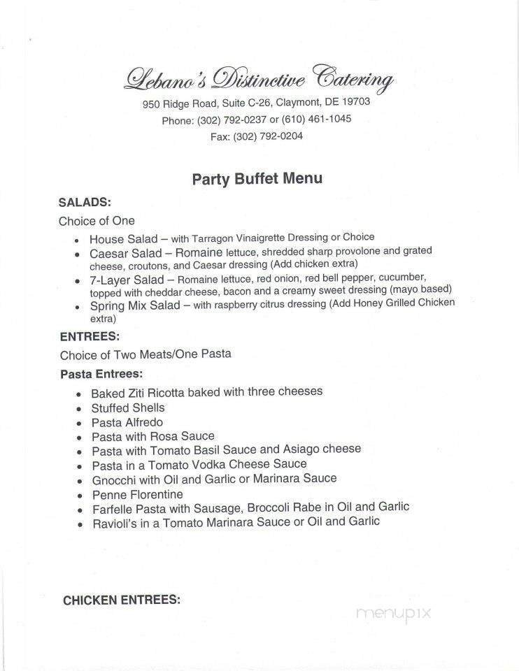 Menu page 7