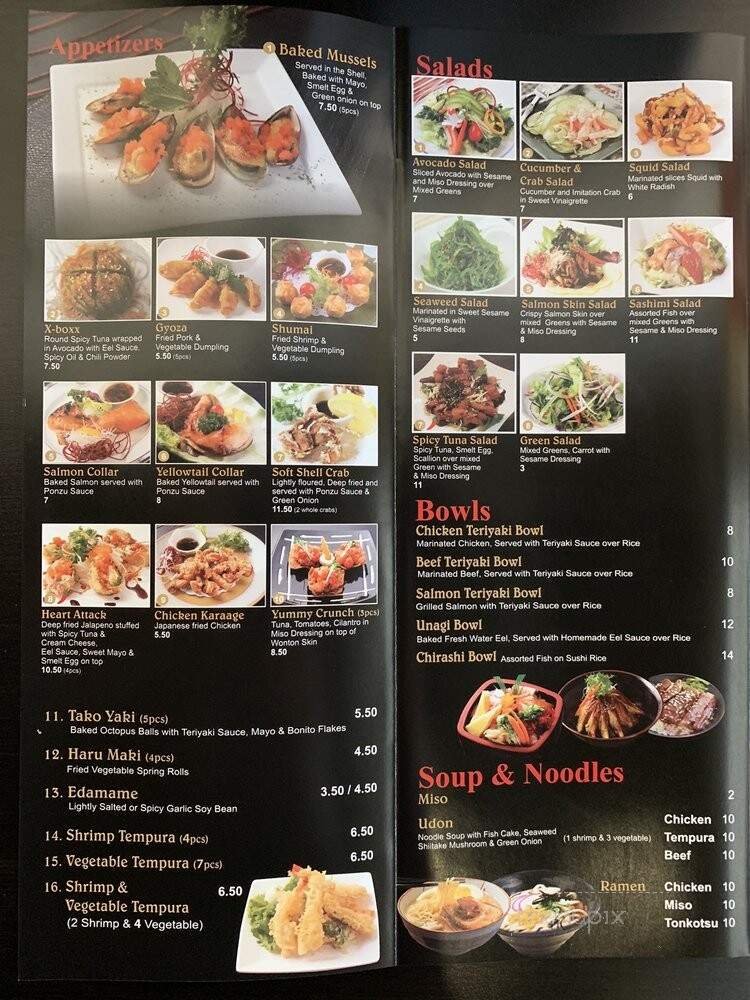 Menu page 2