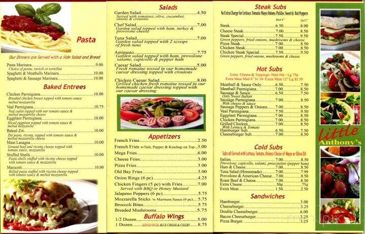Menu page 5