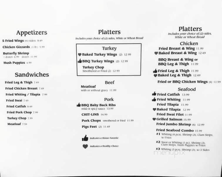 Menu page 2