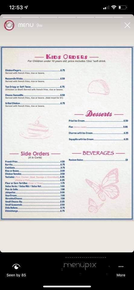 Menu page 3