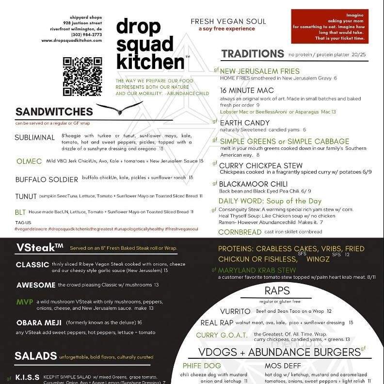 Menu page 4