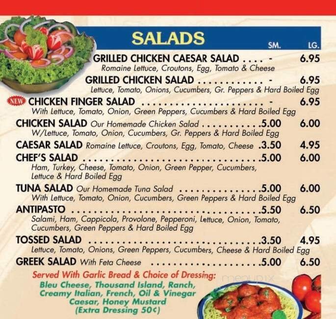 Menu page 6