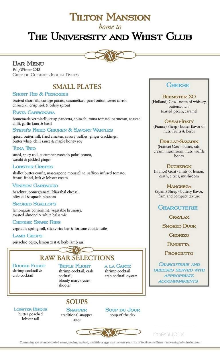 Menu page 5