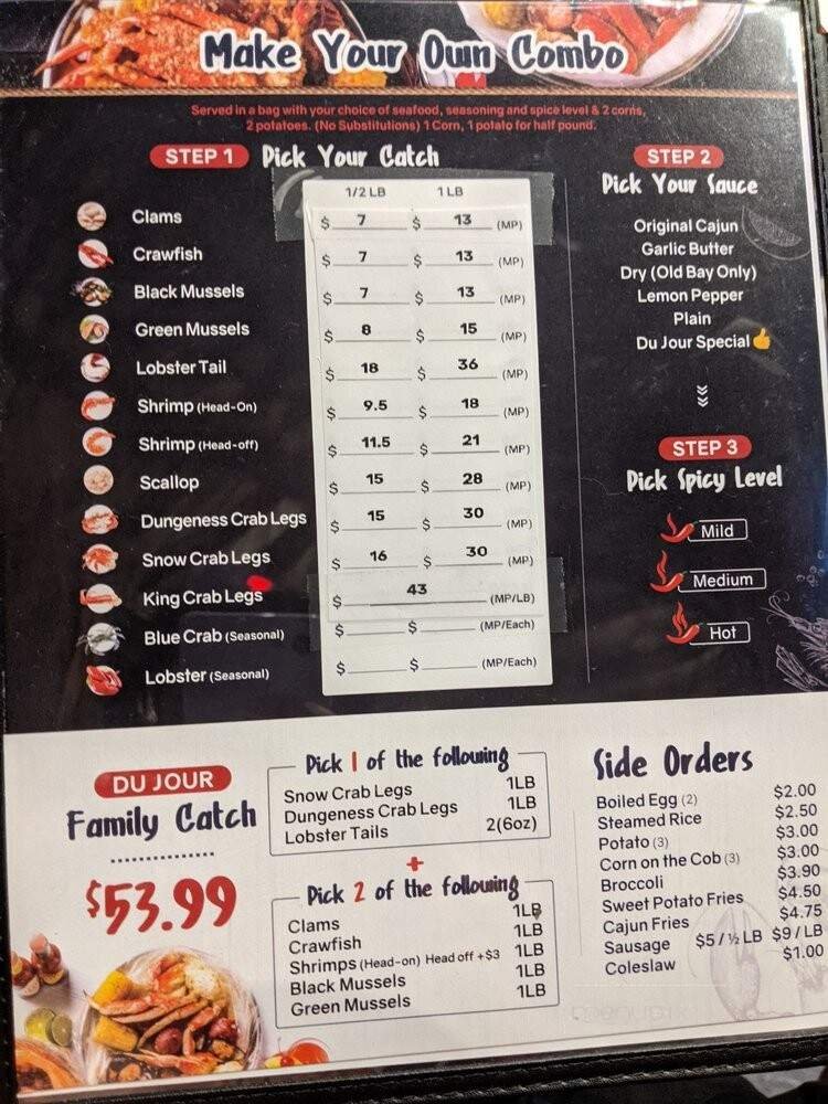 Menu page 2