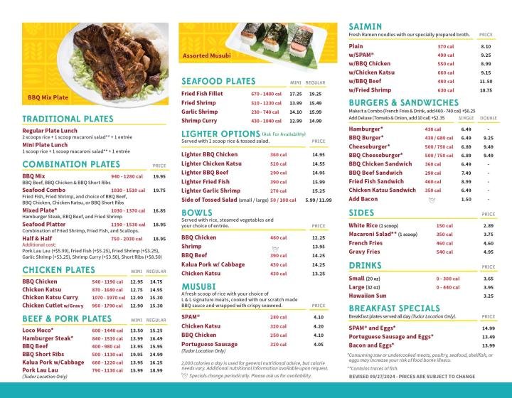 Menu page 4