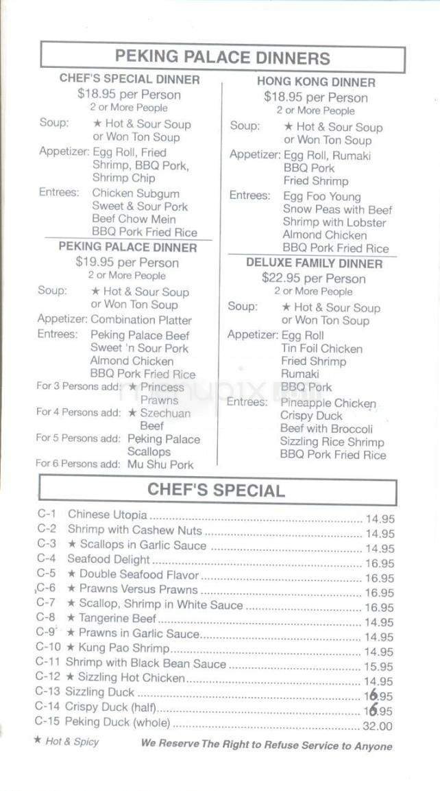 Menu page 3