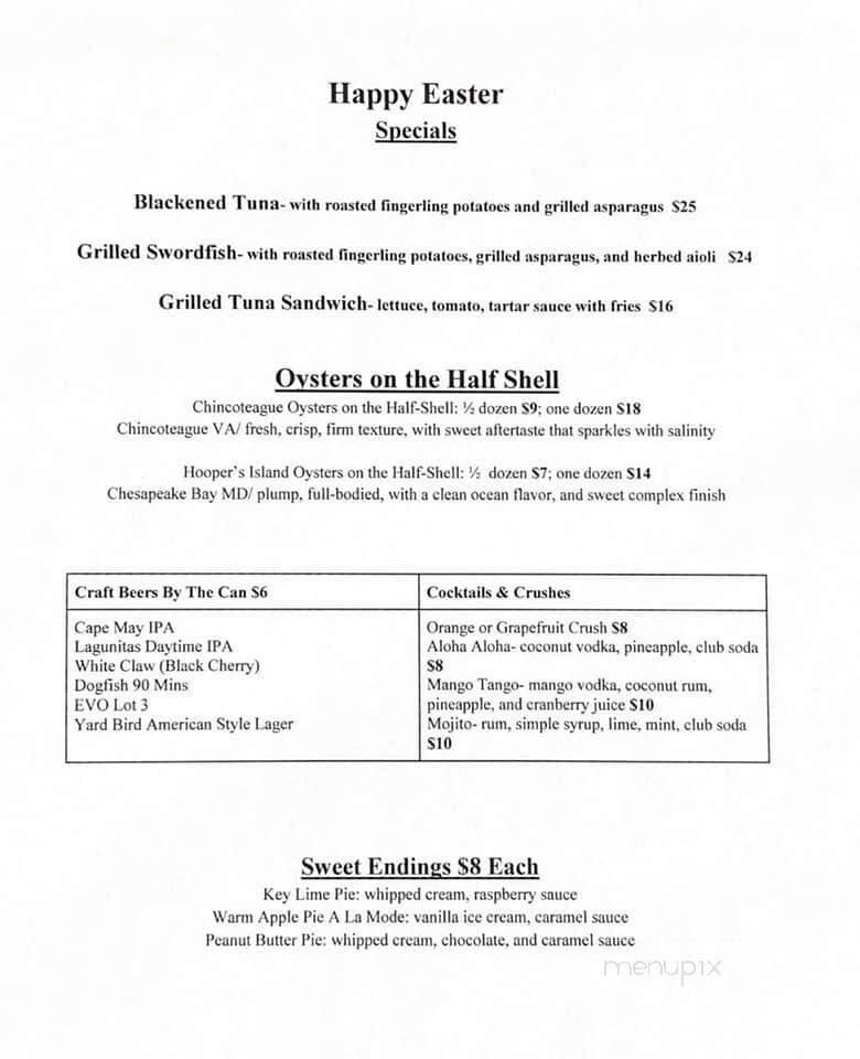 Menu page 7