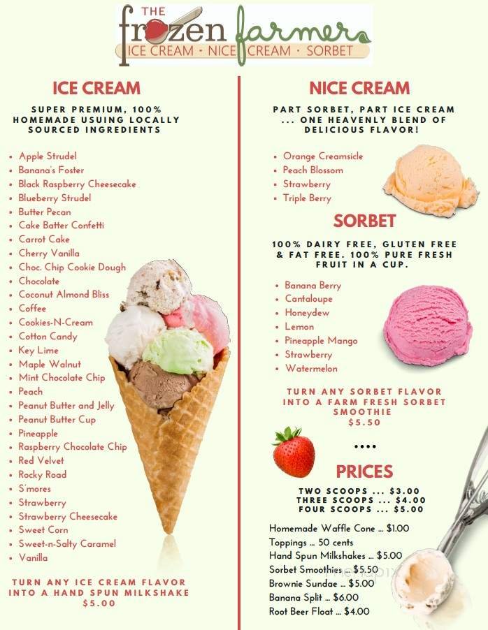 Menu page 2