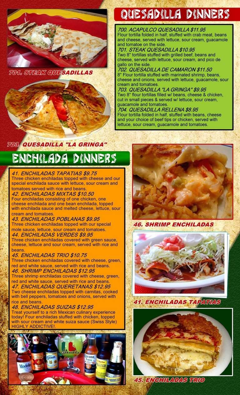 Menu page 4