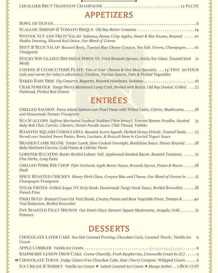 Menu page 2