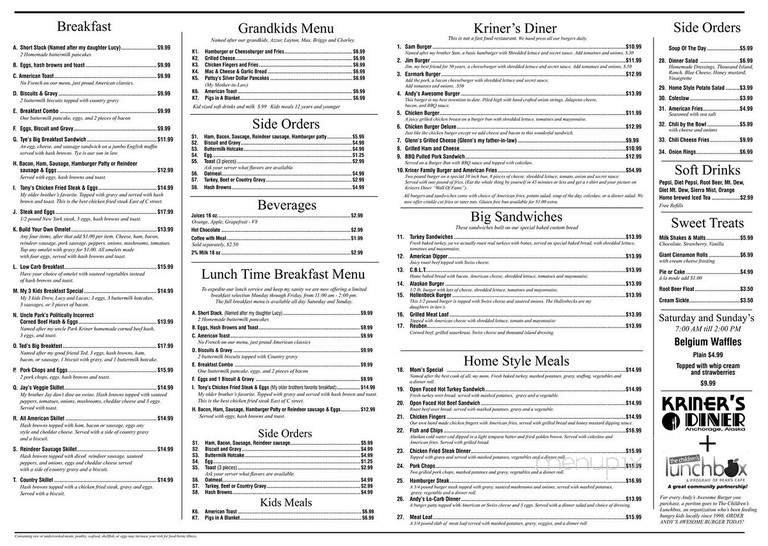 Menu page 2