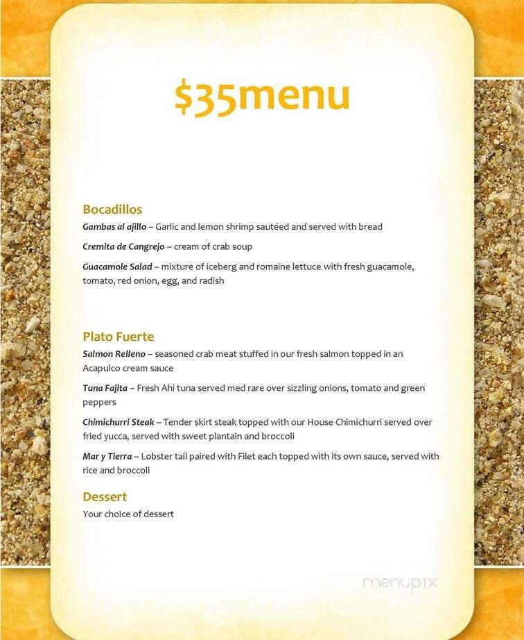 Menu page 7