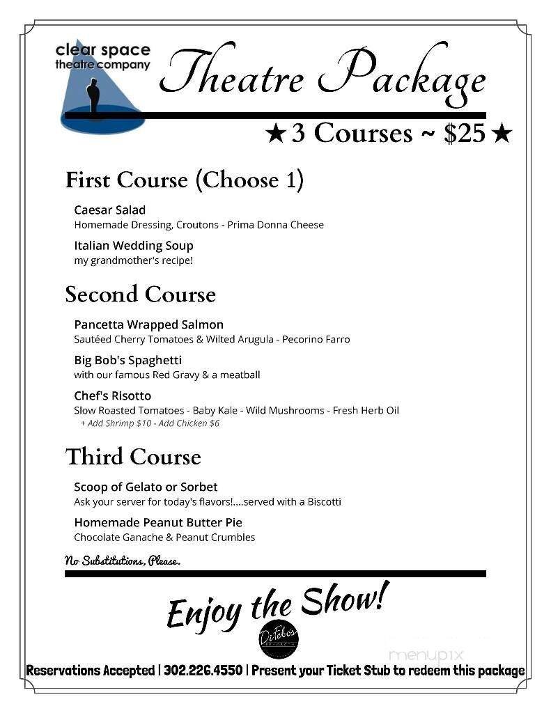 Menu page 2