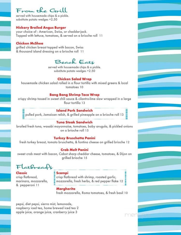 Menu page 2
