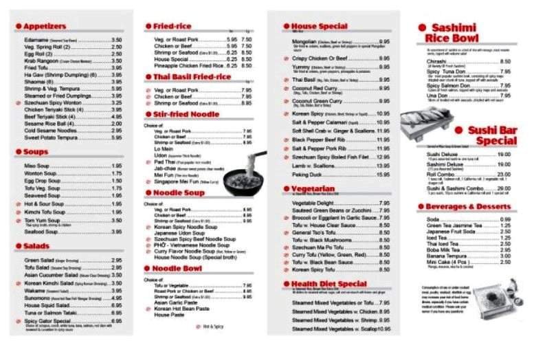 Menu page 2