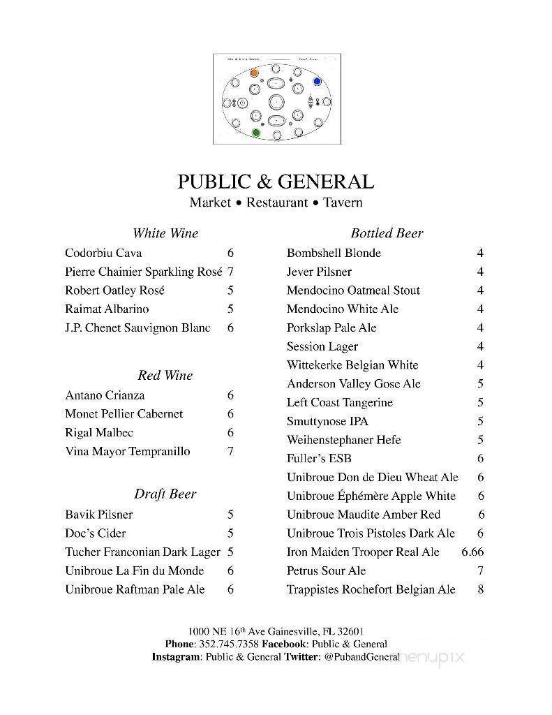Menu page 2