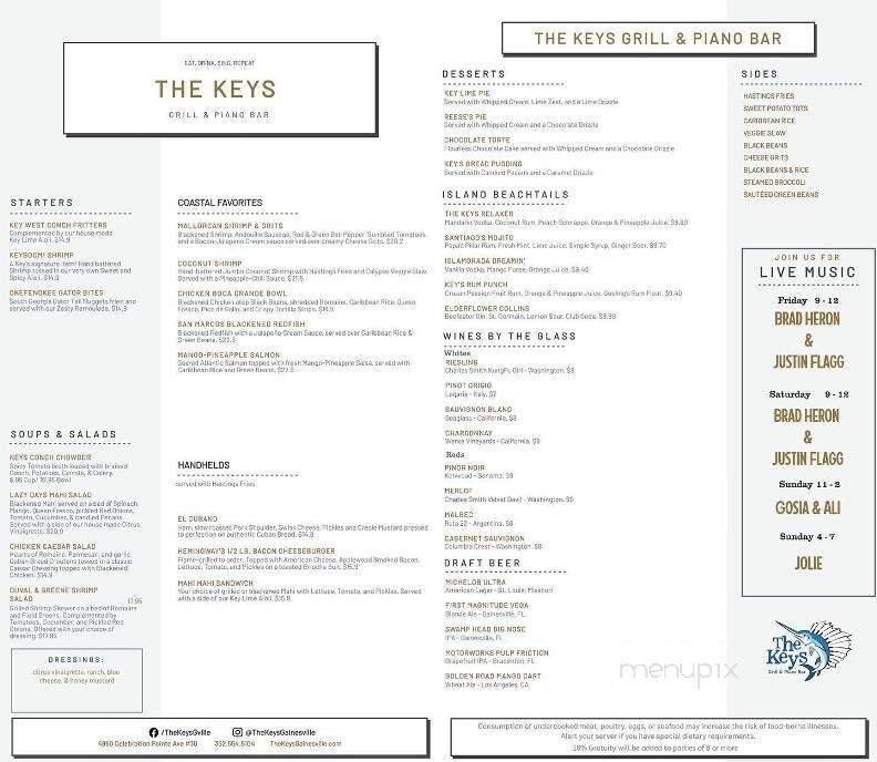 Menu page 2