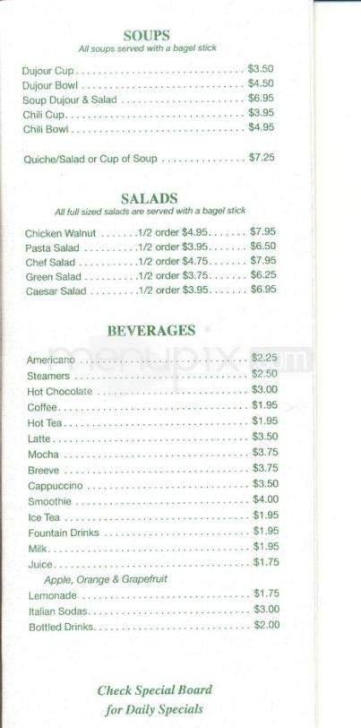 Menu page 4