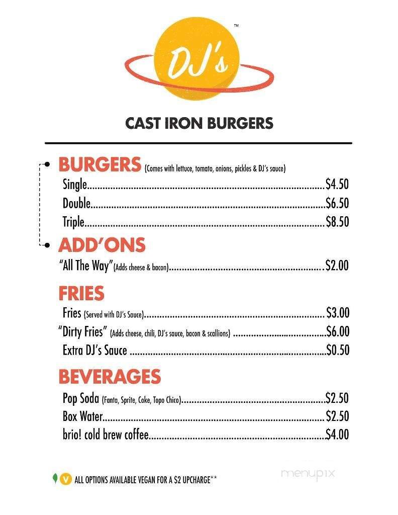 Menu page 2
