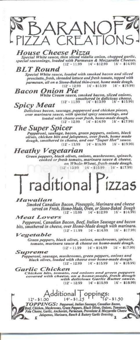 Menu page 2