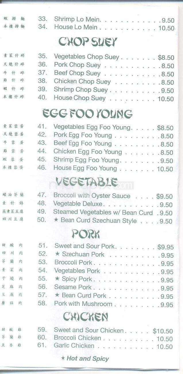 Menu page 5