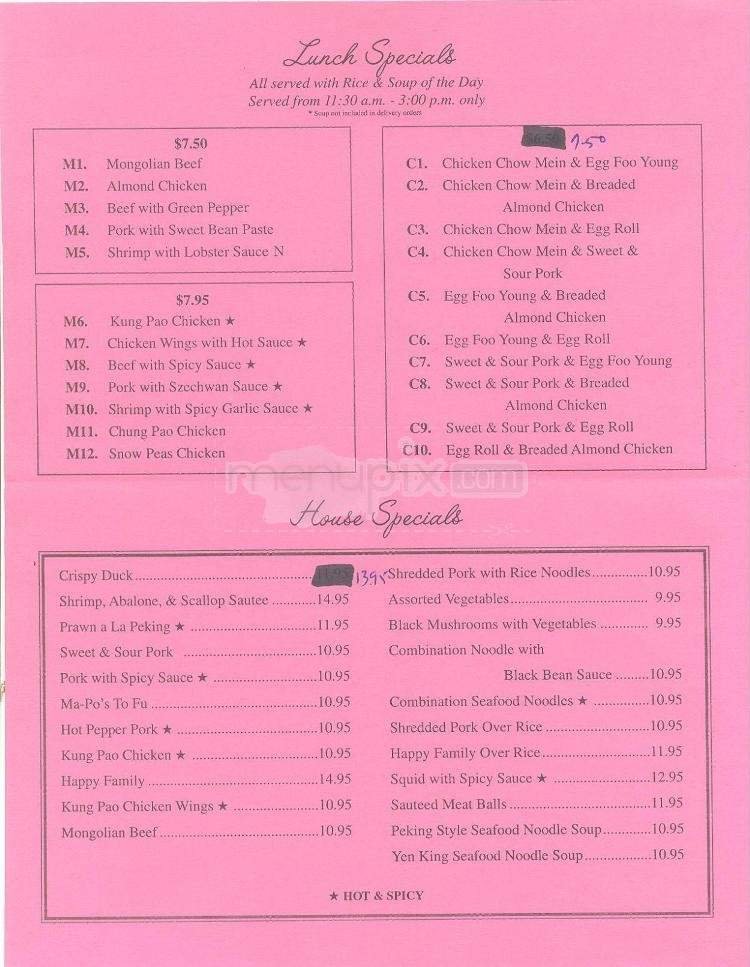 Menu page 4