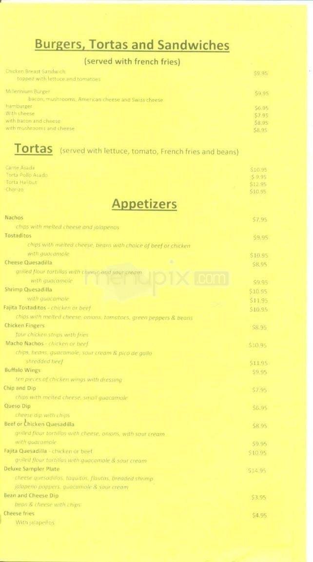 Menu page 2