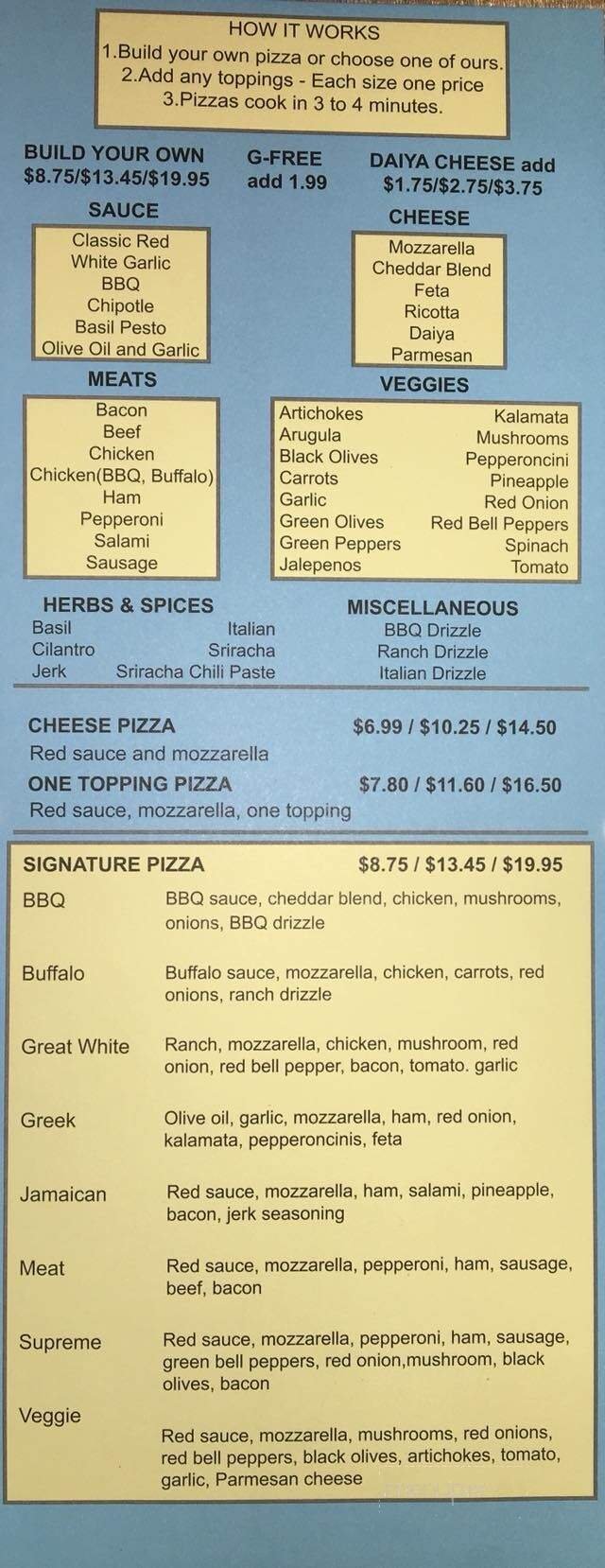 Menu page 2