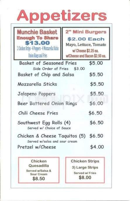 Menu page 2