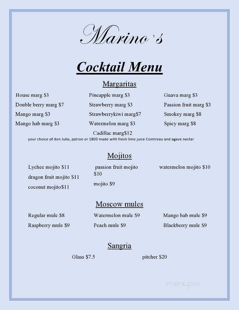 Menu page 4