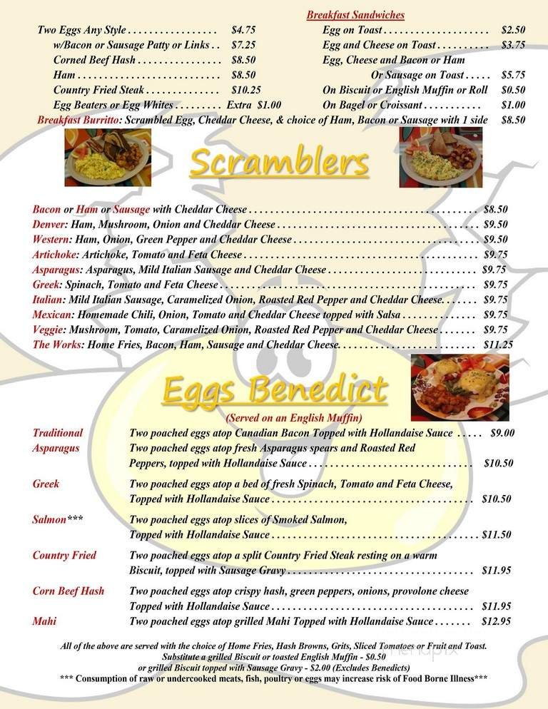 Menu page 2