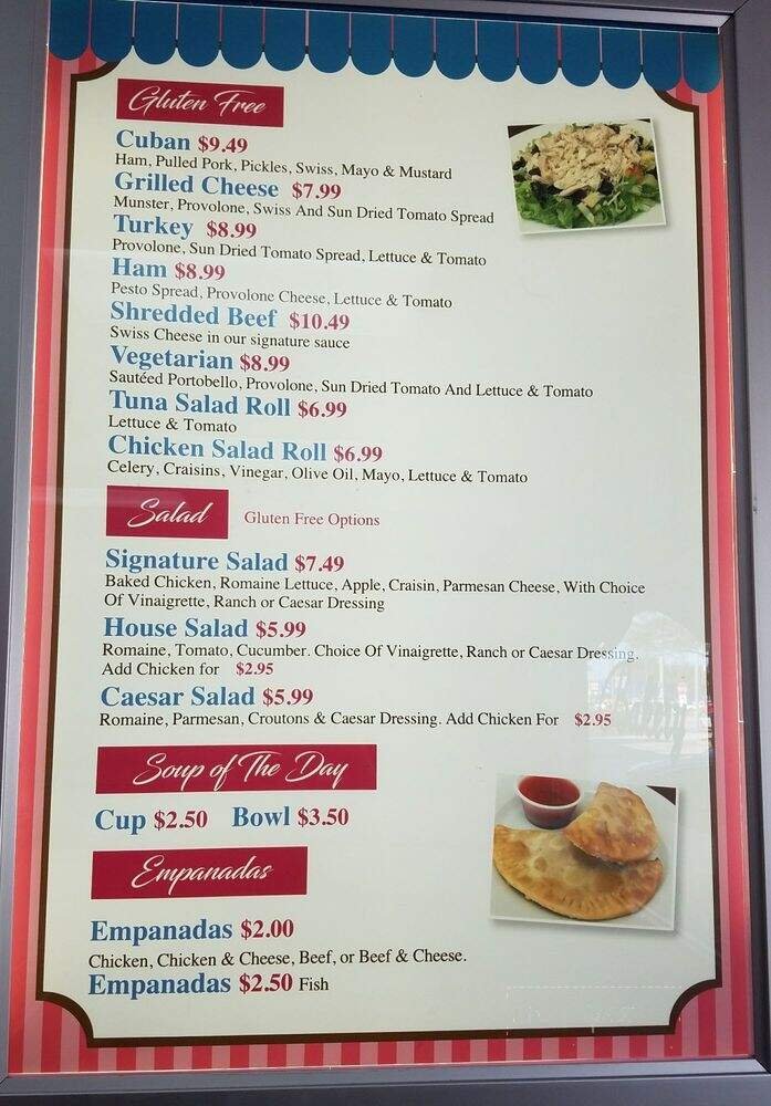 Menu page 2