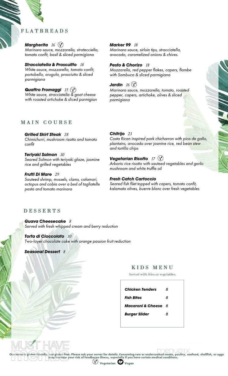 Menu page 2