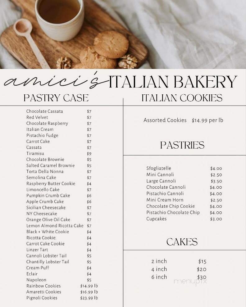 Menu page 1