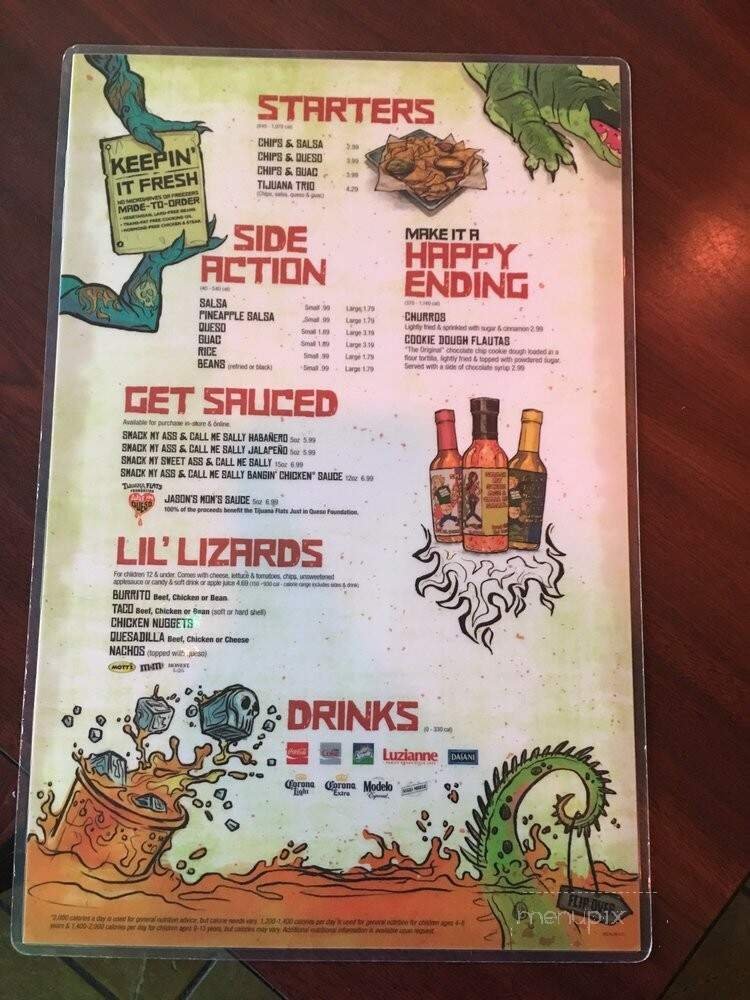 Menu page 1