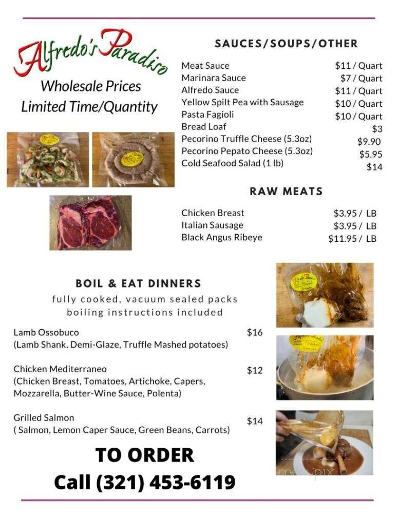 Menu page 2