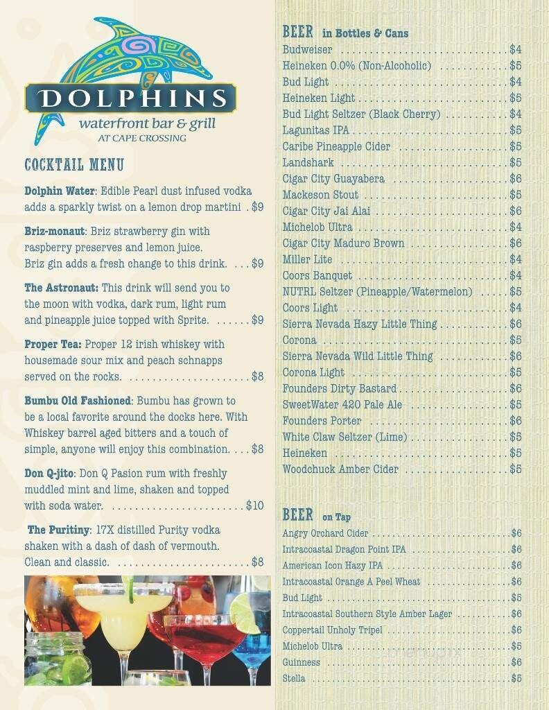 Menu page 3