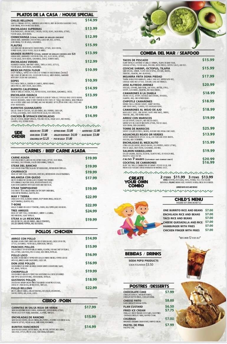 Menu page 2