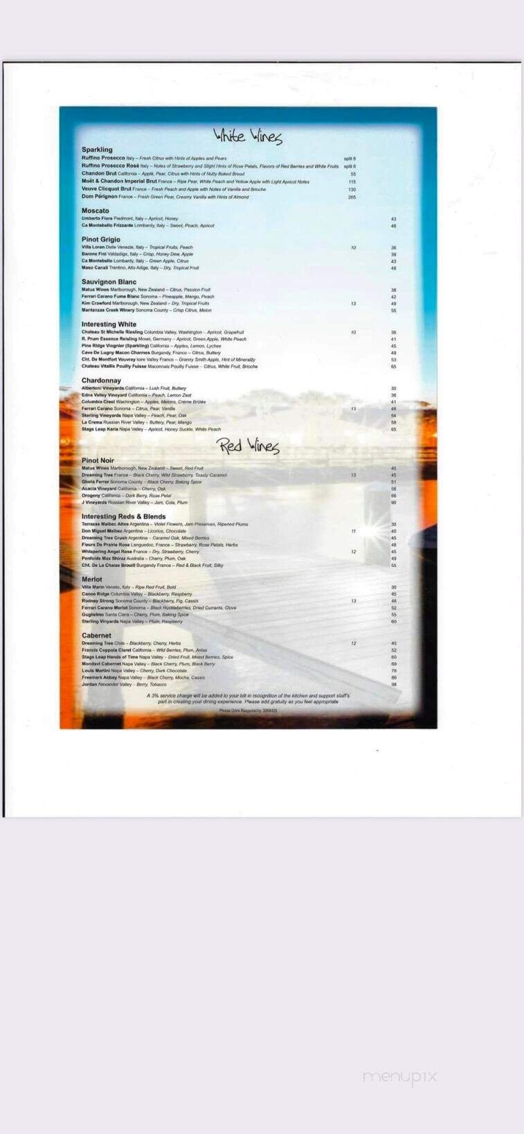 Menu page 7