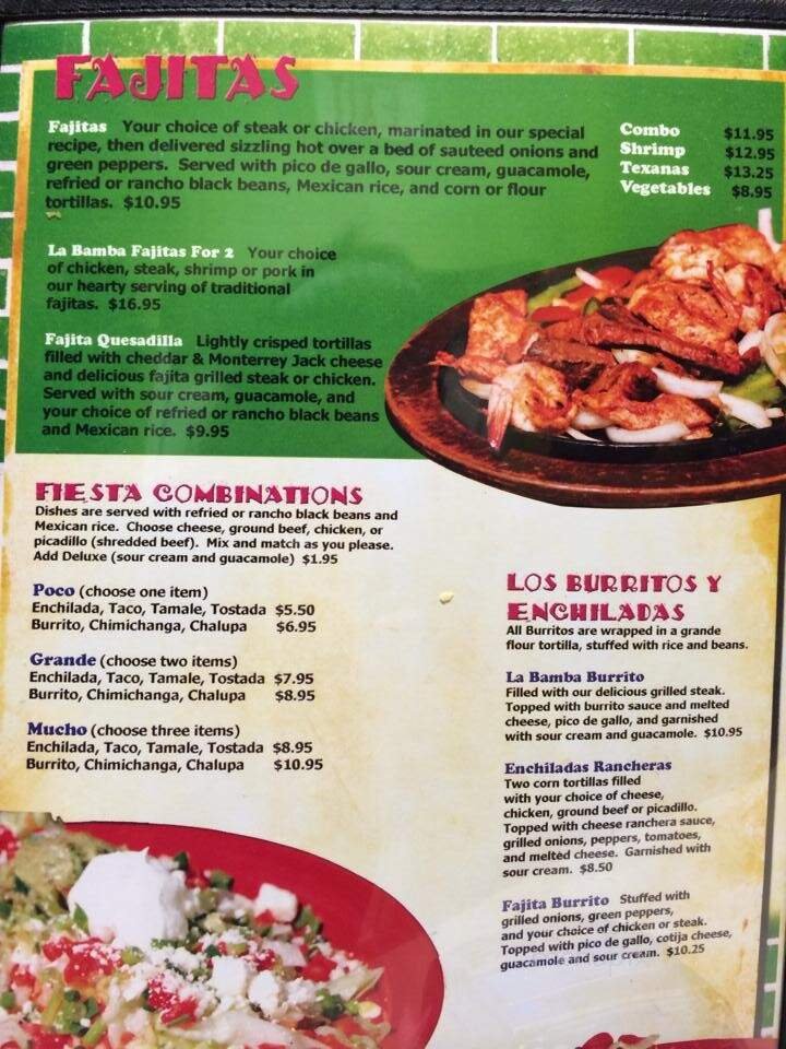 Menu page 2