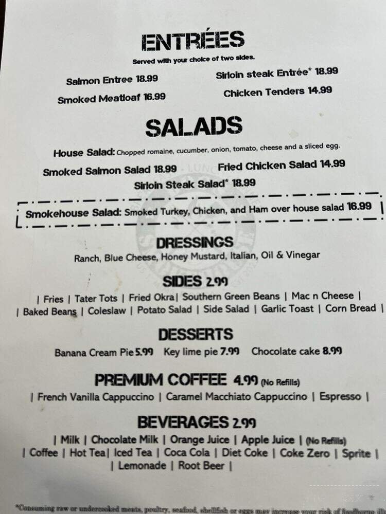 Menu page 2